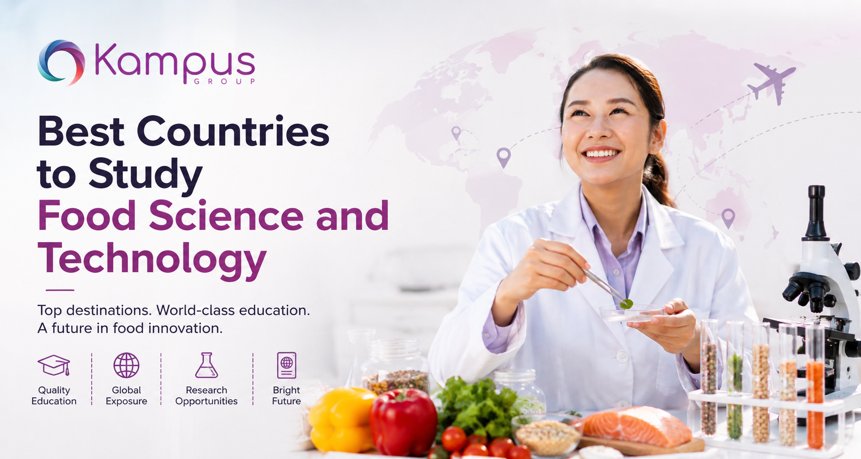 Best Countries to Study Food Science and Technology
