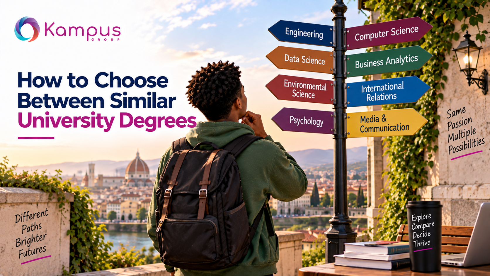 How to Choose Between Similar University Degrees
