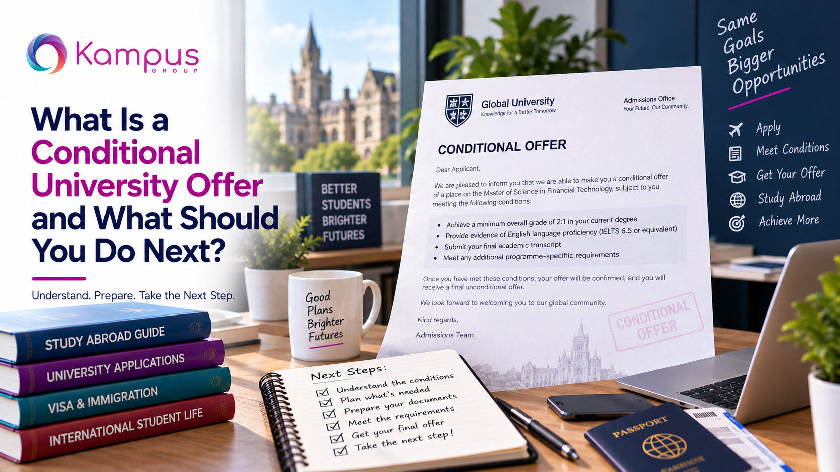 What Is a Conditional University Offer and What Should You Do Next?